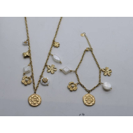 COLLAR Y00792 DORADO Acero Inoxidable