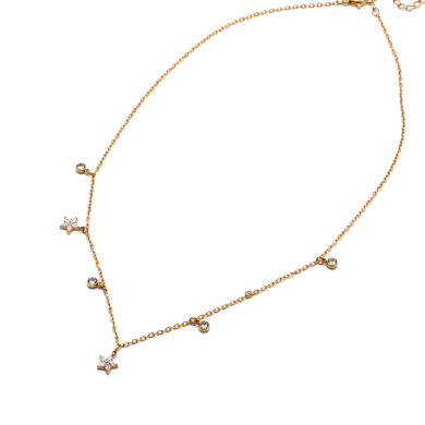 COLLAR ZO14933N DORADO Acero Inoxidable E44