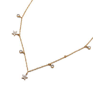 COLLAR ZO14933N DORADO Acero Inoxidable E44