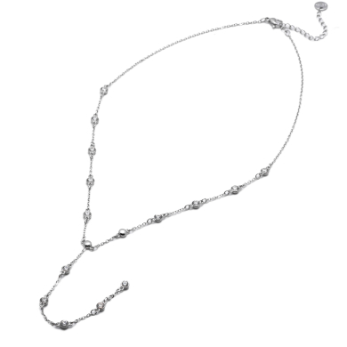 COLLAR ZO14058N PLATEADO Acero Inoxidable