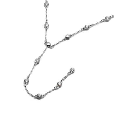 COLLAR ZO14058N PLATEADO Acero Inoxidable