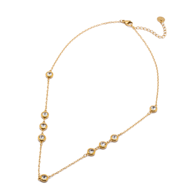 COLLAR ZO15571N DORADO Acero Inoxidable E45