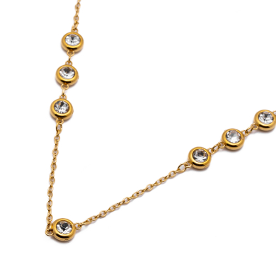 COLLAR ZO15571N DORADO Acero Inoxidable E45
