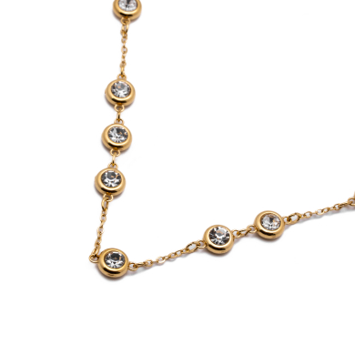 COLLAR ZO15400N DORADO Acero Inoxidable E45
