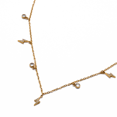 COLLAR ZO14931N DORADO Acero Inoxidable