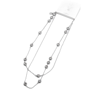 COLLAR ZO15398N/85CM PLATEADO Acero Inoxidable E45