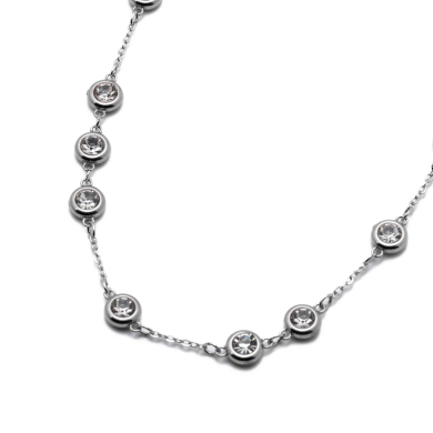 COLLAR ZO15400N PLATEADO Acero Inoxidable E45