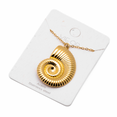 COLLAR ZO14467N DORADO Acero Inoxidable E24