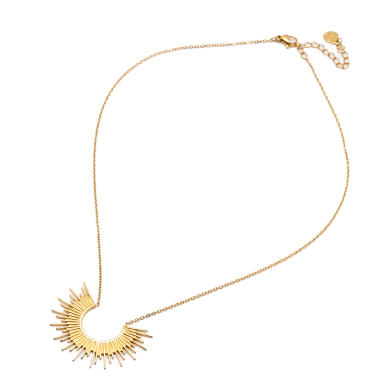 COLLAR ZO8672N250 DORADO Acero Inoxidable E23