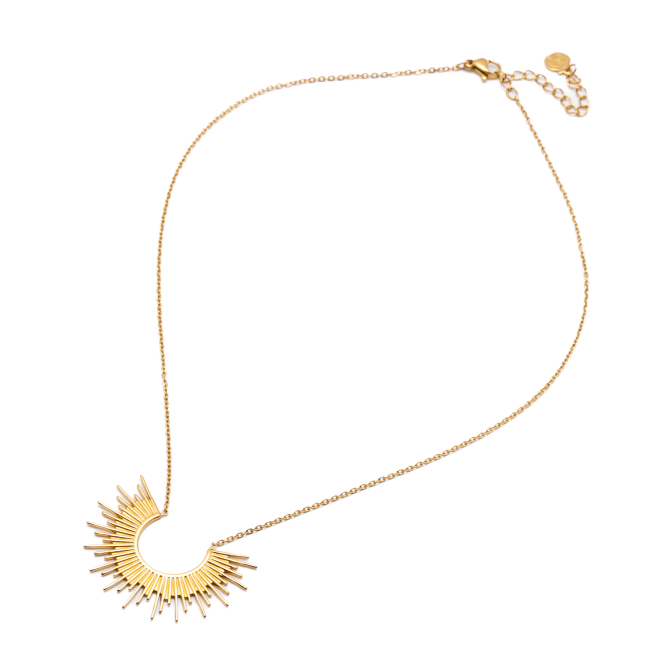 COLLAR ZO8672N250 DORADO Acero Inoxidable E23