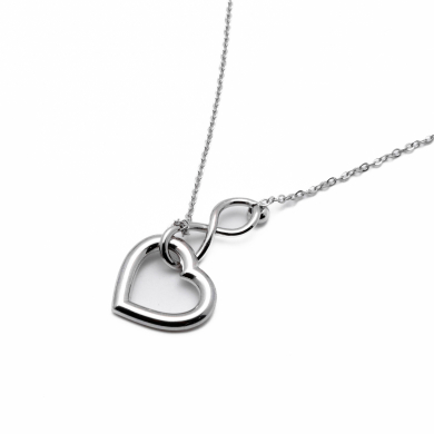 COLLAR ZO14978N PLATEADO Acero Inoxidable 2D21