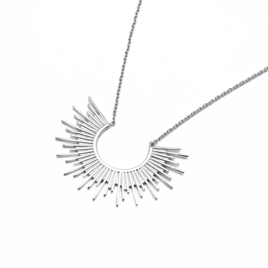 COLLAR ZO8672N250 PLATEADO Acero Inoxidable E23