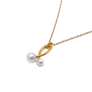 COLLAR ZO9892N180 DORADO Acero Inoxidable