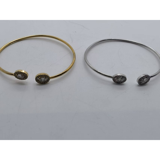BRAZALETE Y00807 PLATEADO Acero Inoxidable