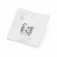 ANILLO ZO14111R PLATEADO Acero Inoxidable 2A44