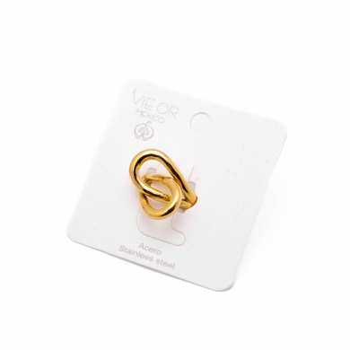 ANILLO ZO15548R DORADO Acero Inoxidable A48