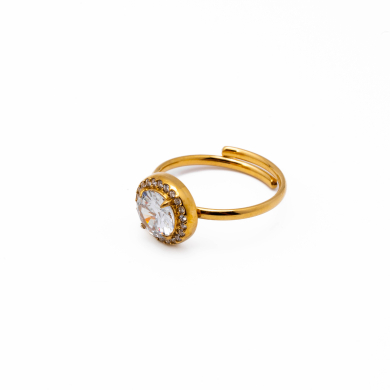 ANILLO ZO15585R DORADO Acero Inoxidable