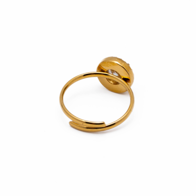 ANILLO ZO15585R DORADO Acero Inoxidable A21