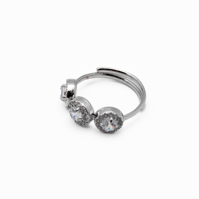 ANILLO ZO13996R PLATEADO Acero Inoxidable A42