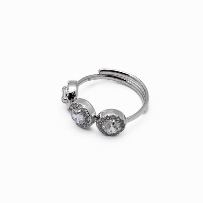 ANILLO ZO13996R PLATEADO Acero Inoxidable A42