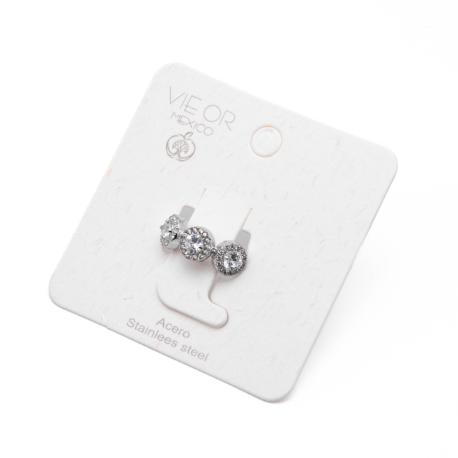 ANILLO ZO13996R PLATEADO Acero Inoxidable A42
