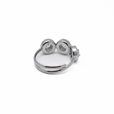 ANILLO ZO13996R PLATEADO Acero Inoxidable A42