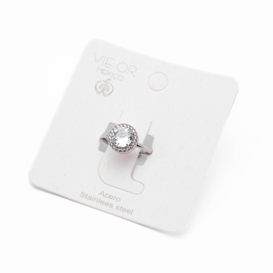ANILLO ZO15585R PLATEADO Acero Inoxidable