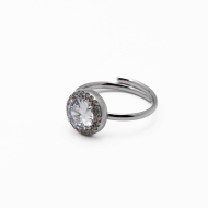 ANILLO ZO15585R PLATEADO Acero Inoxidable A21