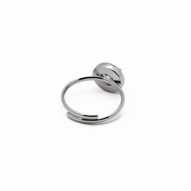 ANILLO ZO15585R PLATEADO Acero Inoxidable A21