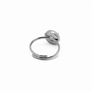 ANILLO ZO15585R PLATEADO Acero Inoxidable A21