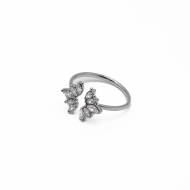 ANILLO ZO13809R PLATEADO Acero Inoxidable A21