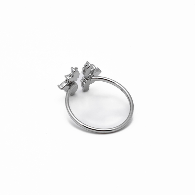 ANILLO ZO13809R PLATEADO Acero Inoxidable A21
