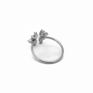ANILLO ZO13809R PLATEADO Acero Inoxidable A21