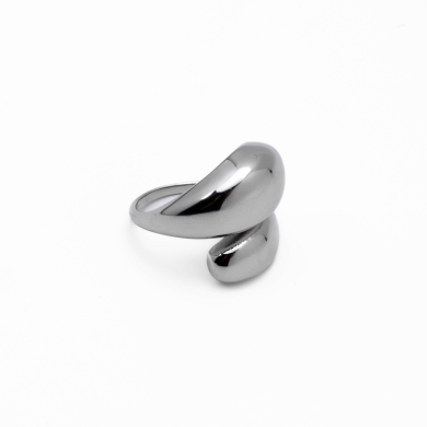 ANILLO ZO11695R PLATEADO Acero Inoxidable