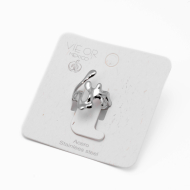 ANILLO ZO14113R PLATEADO Acero Inoxidable 2A39