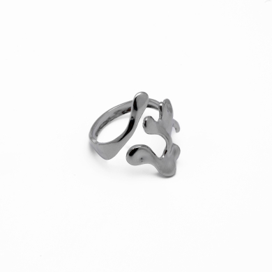 ANILLO ZO14113R PLATEADO Acero Inoxidable 2A39