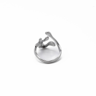 ANILLO ZO14113R PLATEADO Acero Inoxidable 2A39