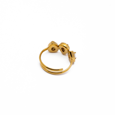 ANILLO ZO13999R DORADO Acero Inoxidable A42