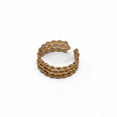 ANILLO ZO7181R150 DORADO Acero Inoxidable 2A36