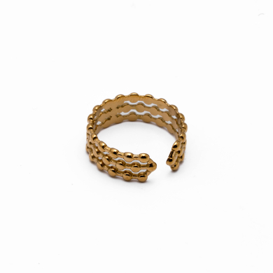ANILLO ZO7181R150 DORADO Acero Inoxidable 2A36