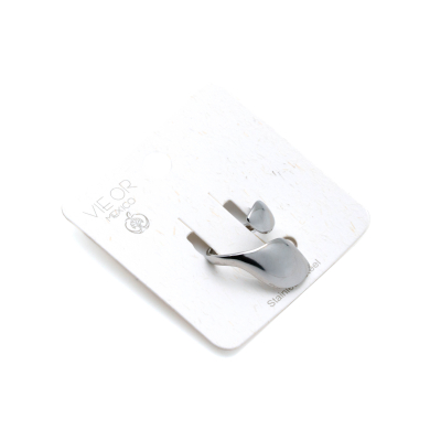 ANILLO ZO14325R Plateado Acero Inoxidable A37 A46