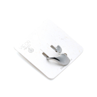 ANILLO ZO14325R Plateado Acero Inoxidable A37 A46