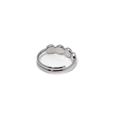 ANILLO ZO15233R PLATEADO Acero Inoxidable A41
