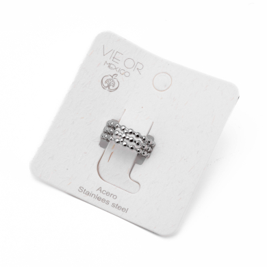 ANILLO ZO7181R150 PLATEADO Acero Inoxidable 2A36