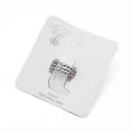 ANILLO ZO7181R150 PLATEADO Acero Inoxidable