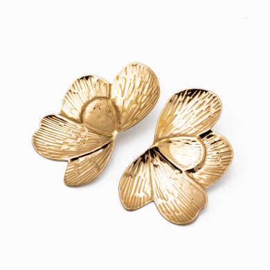 ARETES ZO14874E DORADO Acero Inoxidable