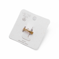 ANILLO ZO15444R DORADO Acero Inoxidable A21