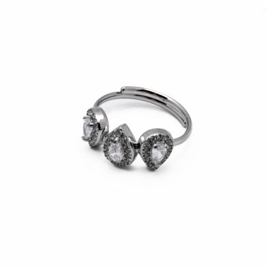 ANILLO ZO13999R PLATEADO Acero Inoxidable A42