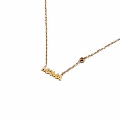 COLLAR ZO9295N180 DORADO Acero Inoxidable E16