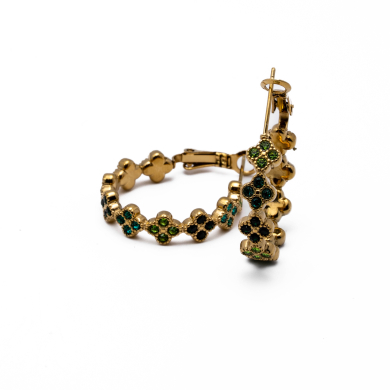 ARETES ZO13539E DORADO+VERDE Acero Inoxidable G25